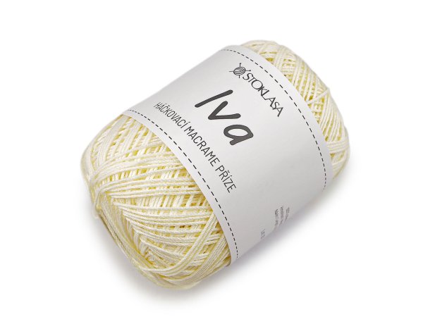 Háčkovací příze macrame Iva na tašky 75 g