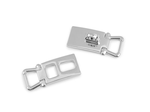 Ozdobné zapínání na kabelky a doplňky průvlek 10 mm