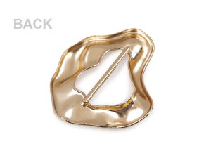 Designová / kovová spona na oděvy a plavky průvlek 45 mm