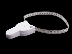 Oboustranný svinovací metr na měření obvodu 150 cm