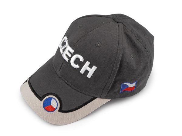 Bavlněná kšiltovka CZECH unisex