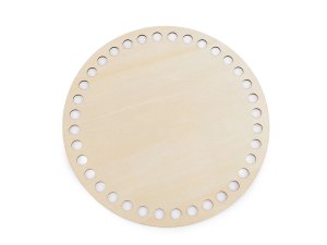 Dřevěné dno na háčkování / výrobu košíků Ø20 cm