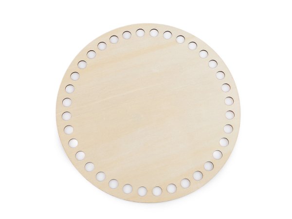 Dřevěné dno na háčkování / výrobu košíků Ø20 cm