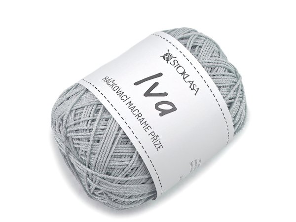Háčkovací příze macrame Iva na tašky 75 g