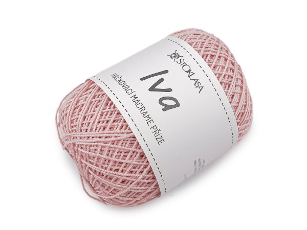 Háčkovací příze macrame Iva na tašky 75 g