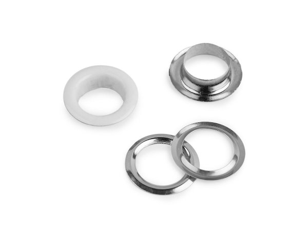 Průchodky s podložkou vnitřní Ø8 mm / vnější Ø13 mm