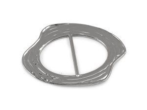 Designová / kovová spona na oděvy a plavky průvlek 38 mm