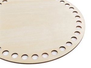 Dřevěné dno na háčkování / výrobu košíků Ø20 cm