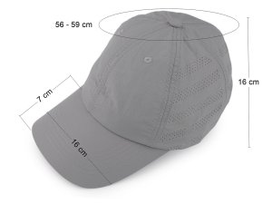 Letní kšiltovka unisex rychleschnoucí
