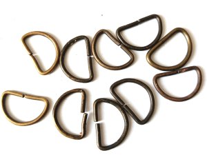 Polokroužek 20 mm , 25 mm , 30 mm staromosaz 2 jakost