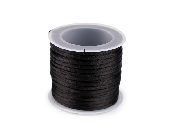 Saténová šňůra Ø2 mm 10 m