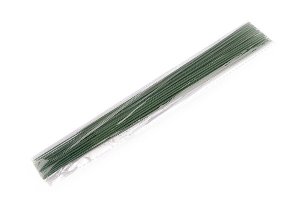 Floristický plastový stonek / drát délka 30 cm
