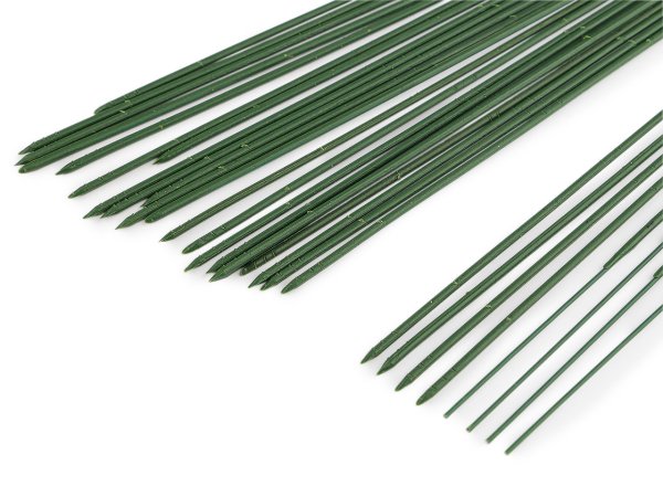 Floristický plastový stonek / drát délka 30 cm