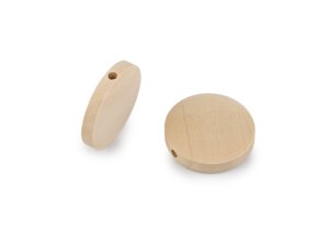 Dřevěné korálky nelakované Ø20 mm