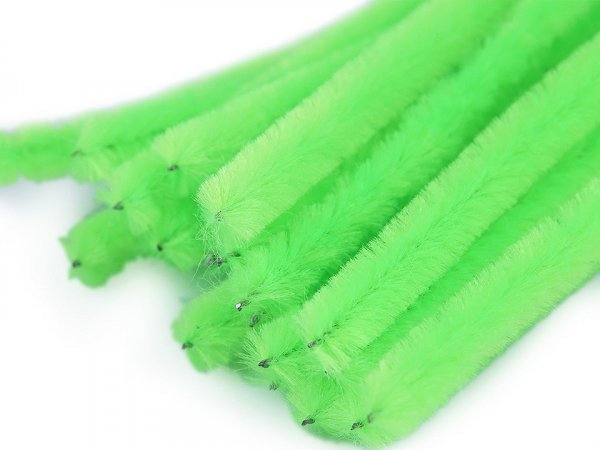 Chlupaté drátky na tvoření Ø6 mm délka cca 30 cm