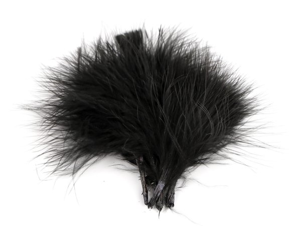 Peří marabu délka 7-14 cm