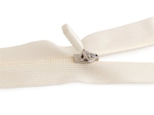 Spirálový zip skrytý dělitelný No 3 délka 45 cm