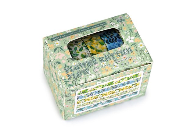 Washi ozdobná lepicí páska mix