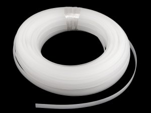 Kostice plastová plochá hladká šíře 12 mm