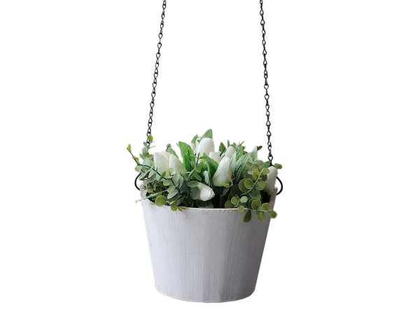 Kovový řetízek pro zavěšení dekorací, květináčů 50 cm