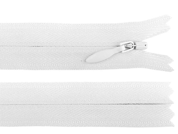 Spirálový zip skrytý YKK No 4 délka 50 cm