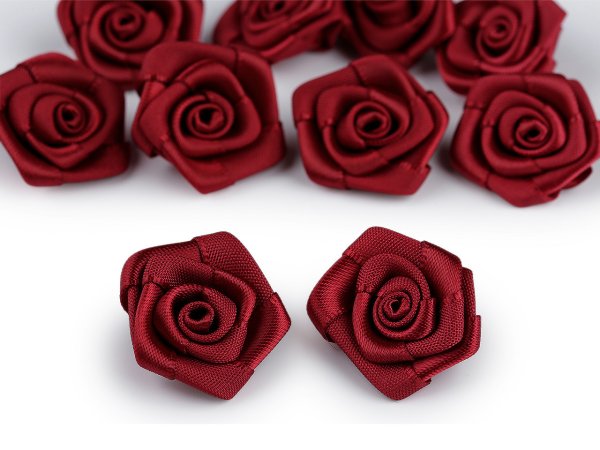 Saténová růže Ø20 mm