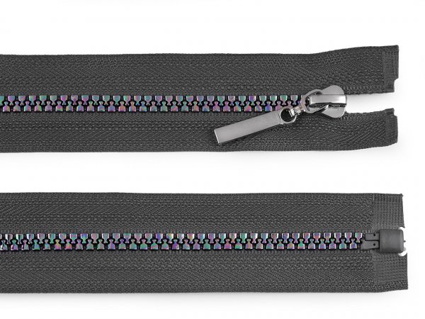 Duhový kostěný zip No 5 délka 60 cm