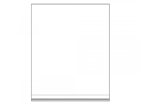 PP sáček s lepicí klopou 22x25 cm