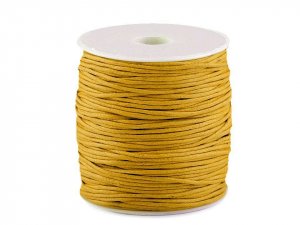 Šňůra bavlněná Ø1,8 mm voskovaná