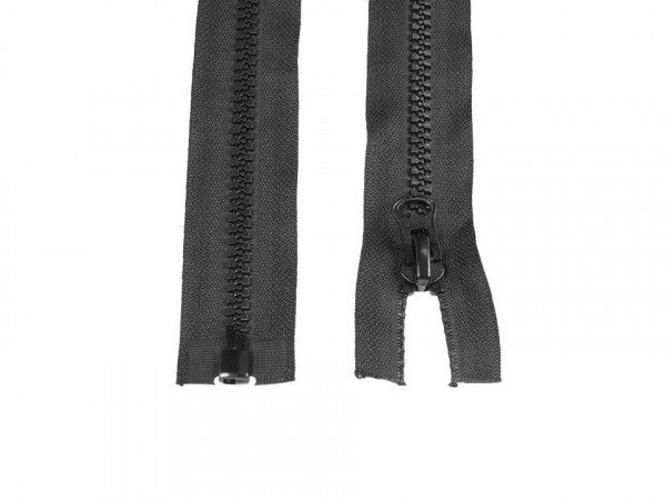 Kostěný zip No 8 délka 70 cm (bundový) černý