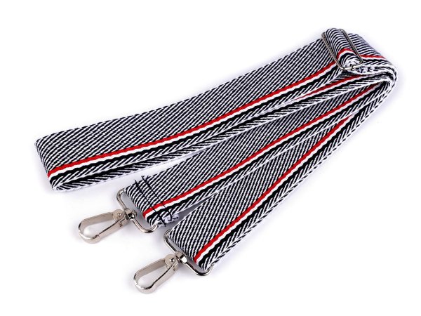 Popruh na tašku s karabinami šíře 3,8 cm