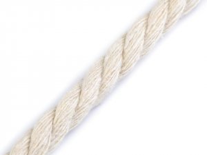 Bavlněná šňůra kroucená Ø8 mm macrame