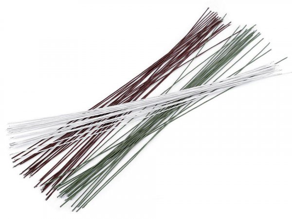 Floristický drát Ø1,5; 2 mm, délka 40 cm