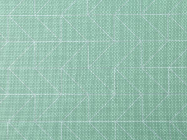 Kočárkovina 600D geometrický vzor s PVC úpravou