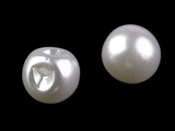 Perla k našití / knoflík Ø14 mm