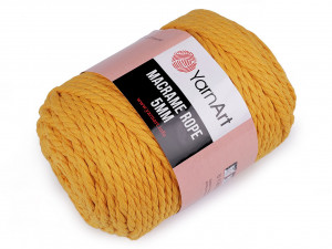 Pletací příze Macrame Rope Ø5 mm 500 g rozčesávací