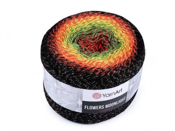 Pletací příze Flowers Moonlight s lurexem 260 g