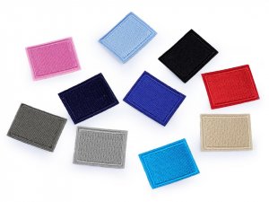 Nažehlovací záplaty pro opravy dírek i zdobení 3x4 cm
