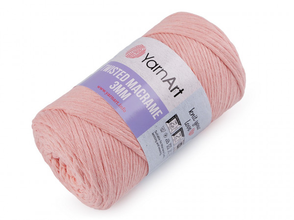 Pletací příze Twisted Macrame 250 g rozčesávací