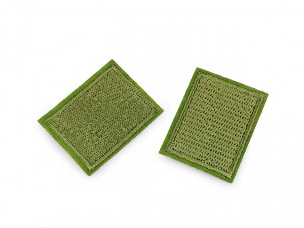 Nažehlovací záplaty pro opravy dírek i zdobení 3x4 cm