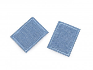 Nažehlovací záplaty pro opravy dírek i zdobení 3x4 cm
