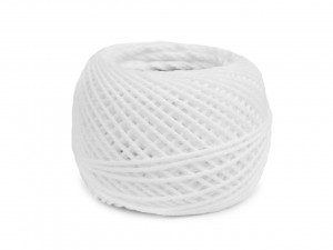 Bavlněná příze macrame / háčkovací 40 g rozčesávací