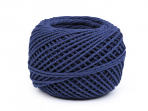 Bavlněná příze macrame / háčkovací 40 g rozčesávací
