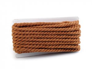Bavlněná šňůra kroucená Ø12 mm, návin 10 m, macrame