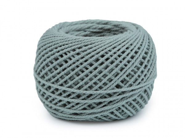 Bavlněná příze macrame / háčkovací 40 g rozčesávací