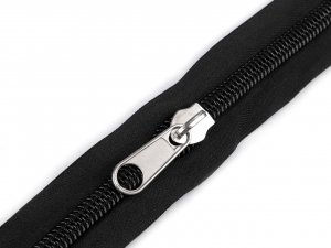 Zip stanový spirálový No 10 s oboustranným jezdcem délka 195 cm