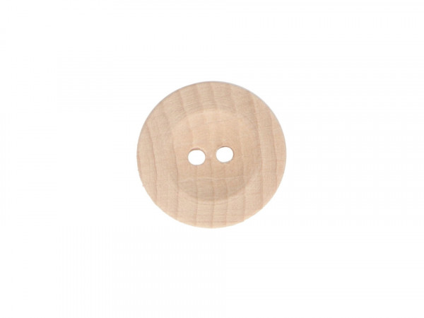 Knoflík dřevěný vel. 40 - průměr 25,4 mm DEF