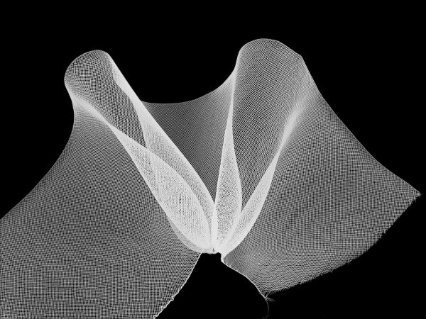 Modistická krinolína na vyztužení šatů a výrobu fascinátorů šíře 16 cm