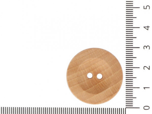 Knoflík dřevěný vel. 44 - průměr 27,90 mm lakovaný