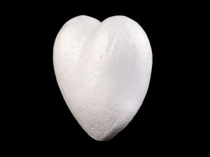 Srdce Ø8 cm polystyren